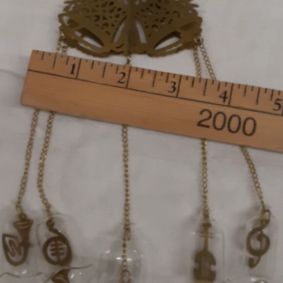 3 pc bundle of brass filligree Ornaments. - Picture 12 of 14